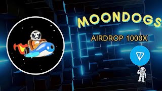 Moon Dogs Airdrop 1000x 2024 [upl. by Ubana]