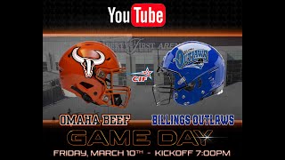 Omaha Beef vs Billings Outlaws [upl. by Lleret844]