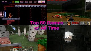 Top 50 Video Games of All Time [upl. by Nonnerb]