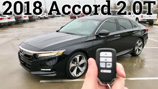 THIS is the Accord turbo you want  Honda Accord Touring 20T 2018 [upl. by Krysta]