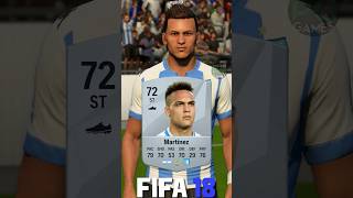 🇦🇷 LAUTARO MARTINEZ fifa evolution 1825 eafc25 fc25 fifa lautaro martinez inter [upl. by Irrab]