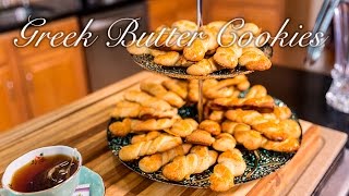 Greek Butter Cookies Koulourakia [upl. by Petes]