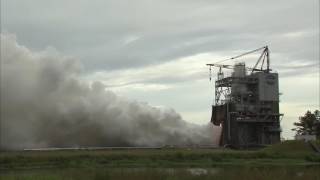 RS25 Engine Test [upl. by Rao557]