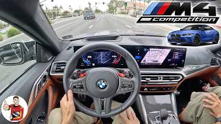 What Its Like to Live with a BMW M4 Competition Coupe POV [upl. by Tiena865]