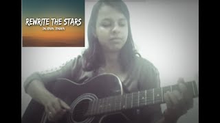 Rewrite the stars  Zendaya ft Zac Efron Fingerstyle [upl. by Valma]