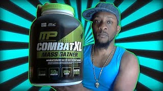 Muscle Pharm Combat XL MASS GAINER REVIEW Skinny Guys Must WATCH 100 WORKS [upl. by Gardas242]