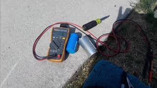 Testing a Bad Start Capacitor  In The Field EP 4 [upl. by Attiuqihc]