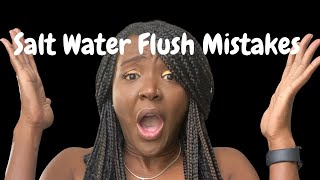 Salt Water Flush Didn’t Work For Me  Salt Water Flush While Fasting  Heres Why [upl. by Aihset]