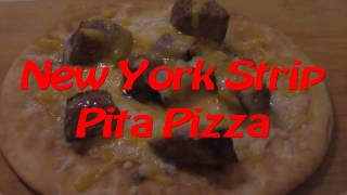 Steak Pita Pizza [upl. by Yirinec]