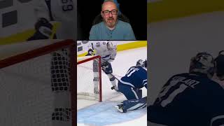 STOLarz Makes Incredible Goal Line Save VS Lightning shorts nhl hockey mapleleafs [upl. by Murdock966]