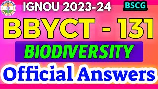 BBYCT 131 Solved Assignment 202324 I Respect My Pen IGNOU BBYCT 131 Biodiversity Microbes Algae [upl. by Giffie]