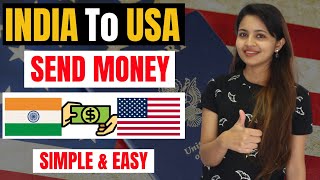 How To Transfer Money From India To USA  How To Send Money From India To USA [upl. by Haym]