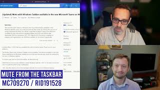 Mute Microsoft Teams from the Taskbar  LTP Clips [upl. by Camilla38]