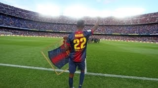 FC Barcelona  Comiat del Camp Nou a Éric Abidal [upl. by Goodspeed]