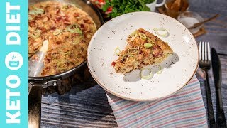 Bacon and Leek Frittata [upl. by Depoliti]