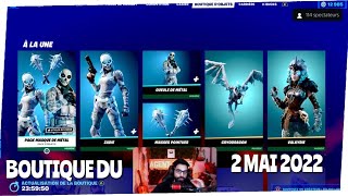 Boutique FORTNITE du 2 Mai item shop May 2 [upl. by Monia]