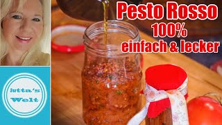 In 5 Minuten selbst gemacht  Pesto Rosso für unwiderstehlichen Genuss  Tschüss Fertigprodukt [upl. by Parhe]