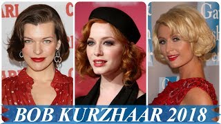 Beste kurzhaarfrisuren damen bob 2018 [upl. by Llehsad]