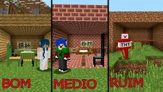 TOP 3 RESTAURANTES DO MINECRAFT [upl. by Anella]