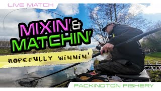 MIXIN amp MATCHIN HOPEFULLY WINNIN Live Match Packington Fishery [upl. by Leen]