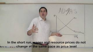 Aggregate Demand and Supply and LRAS Macroeconomics [upl. by Aryhs706]