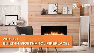 What is a builtin bioethanol fireplace [upl. by Ellesor514]