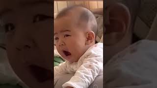 Baby cute and funny reaction when Mommy called 😂☺️😚😚😚 [upl. by Uzzia285]