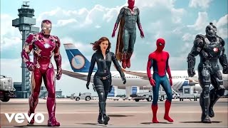 CJ  Whoopty Robert Cristian amp ERS Remix  Captain America Civil War Airport Battle Scene [upl. by Campbell850]