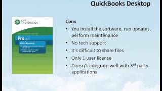 QuickBooks Desktop in the Cloud VS QuickBooks Online 2015 04 16 [upl. by Blau]