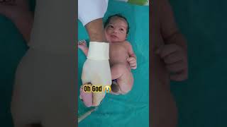 Baby meconium pass  Not cry trendingvideo cutebaby shortsfeed trendingshorts shortvideo [upl. by Nomed]