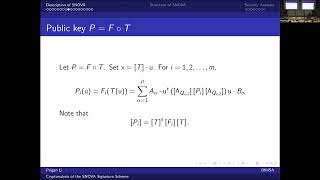 Cryptanalysis of the SNOVA signature scheme [upl. by Satterfield]