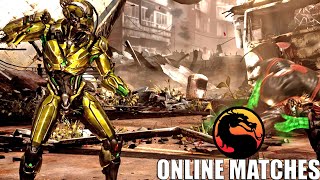 Mortal Kombat X The Predator amp Takeda amp Cyrax Online Matches [upl. by Ashraf]