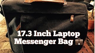 Estarer 173 Inch Laptop Messenger Bag 💼  unboxreview [upl. by Scandura]