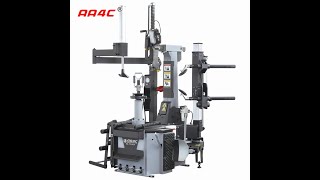 AATC1824 tire changer with dual arm lifter without turntable leverless [upl. by Belva482]