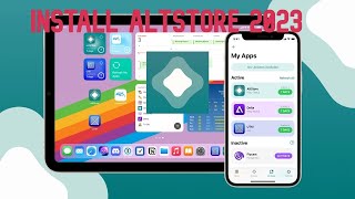 How to install AltStore IOS 1741 2024 [upl. by Meurer]