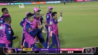 yuzvendra Chahal Hat trick 1 over 4 wickets outstanding bowling highlight KKR vs RR TATA IPL 2022 [upl. by Ashti]