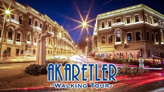 Akaretler  Besiktas in Istanbul  Turkey  Walking Tour 4K UHD [upl. by Htide]