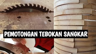 pemotongan TEBOKAN SANGKAR dan cara penyambungannya [upl. by Gawen]