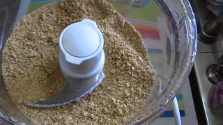 How to Make Graham Cracker Crust for Cheesecake Noreens Kitch [upl. by Yrahk]