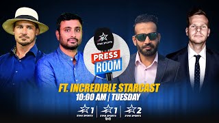 Star Sports Press Room Ep1 ft Steyn Rayudu Irfan amp Smith  Tuesdays 10 AM [upl. by Hanyaz317]