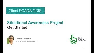 Situational Awareness Demo  Citect SCADA 2018  SCADA Software Videos [upl. by Ahsemik]