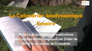 Calendrier biodynamique  historique et explications courbes météo  MABD [upl. by Nogras]