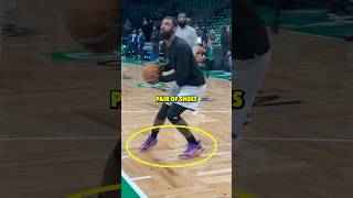 Kyrie has 2 different signature shoes 🤨 overtimemikey sneakers kyrieirving nba basketball [upl. by Bose671]