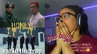 WHAT A COMBO  THE BOYZ SPECIAL UNIT  HONEY  RAT IN THE TRAP  KPOP MV REACTION [upl. by Yesnyl]