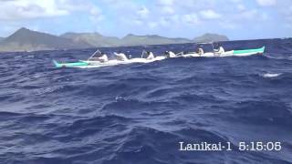 Molokai Hoe 2014 2 The Race [upl. by Lenoj14]