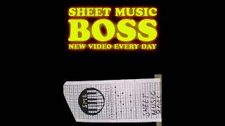 Sheet Music Boss intro  Music Box Cover [upl. by Ahsyla665]