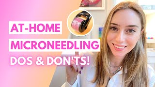 AtHome Microneedling 101 The Pros amp Cons  Dr Shereene Idriss [upl. by Aimik]