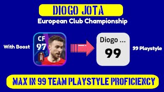 How To Train Diogo Jota Max Level In eFootball 2023 How To Max Match Pass Jota In efootballPes 23 [upl. by Llimaj136]