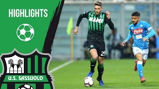 SassuoloNapoli 11  Highlights 201819 [upl. by Ayaladnot165]