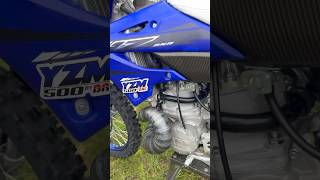 Putting a BRC 500cc 2Stroke Engine into a YZ250 [upl. by Jacinda]